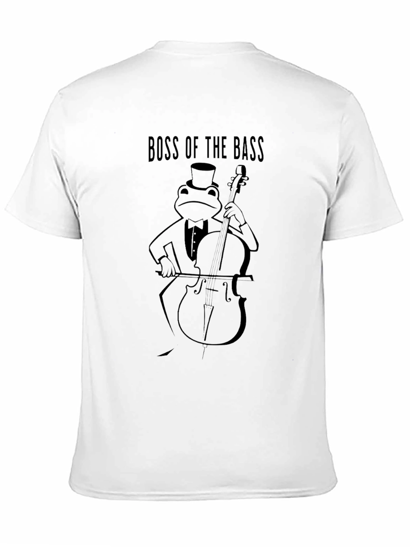 Boss of the Bass Black Graphic T-Shirt