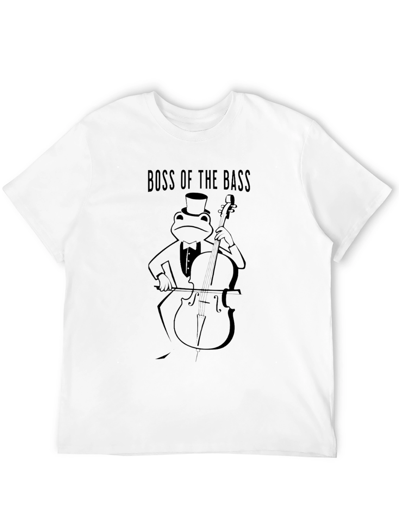 Boss of the Bass Black Graphic T-Shirt