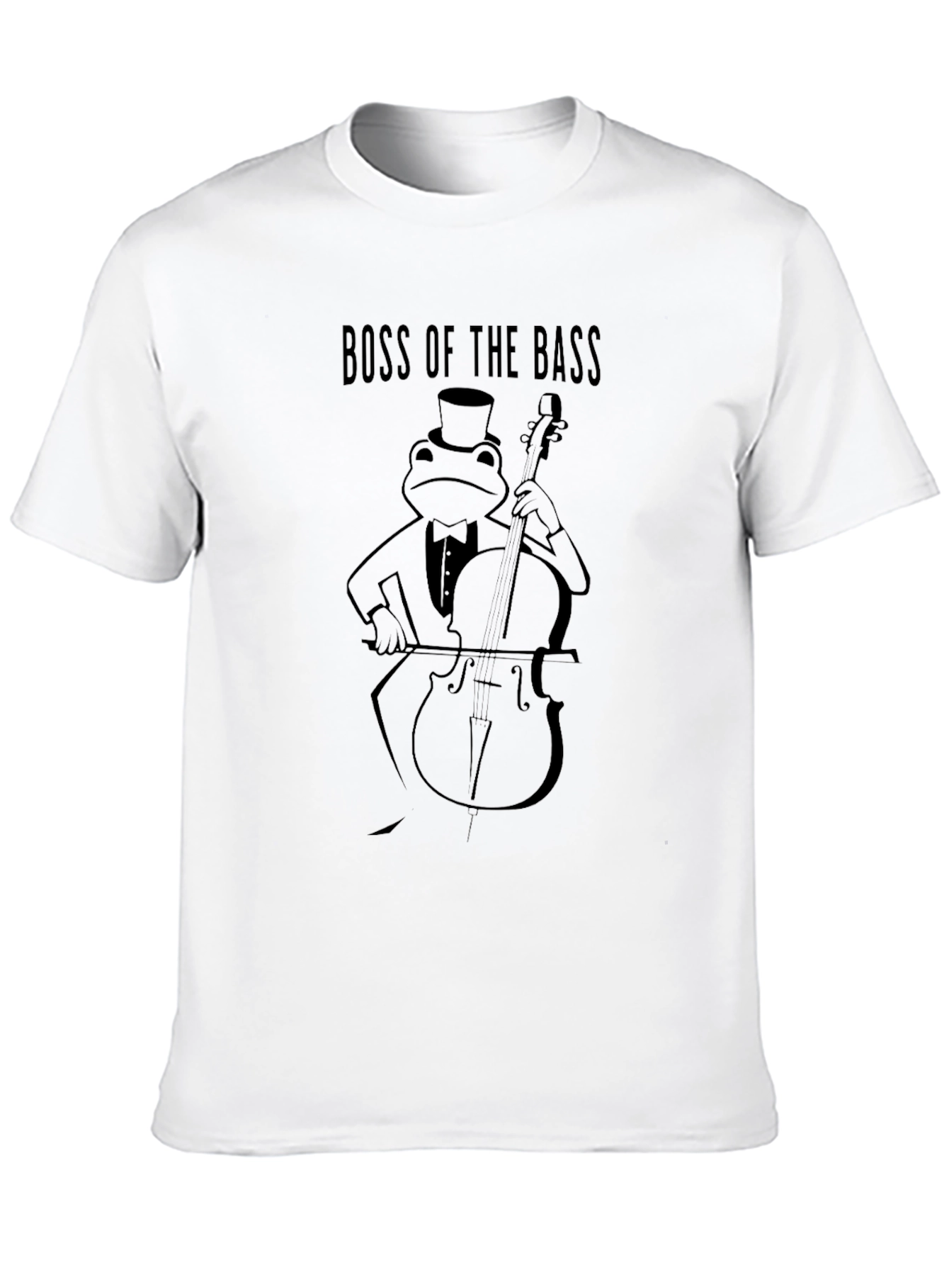 Boss of the Bass Black Graphic T-Shirt