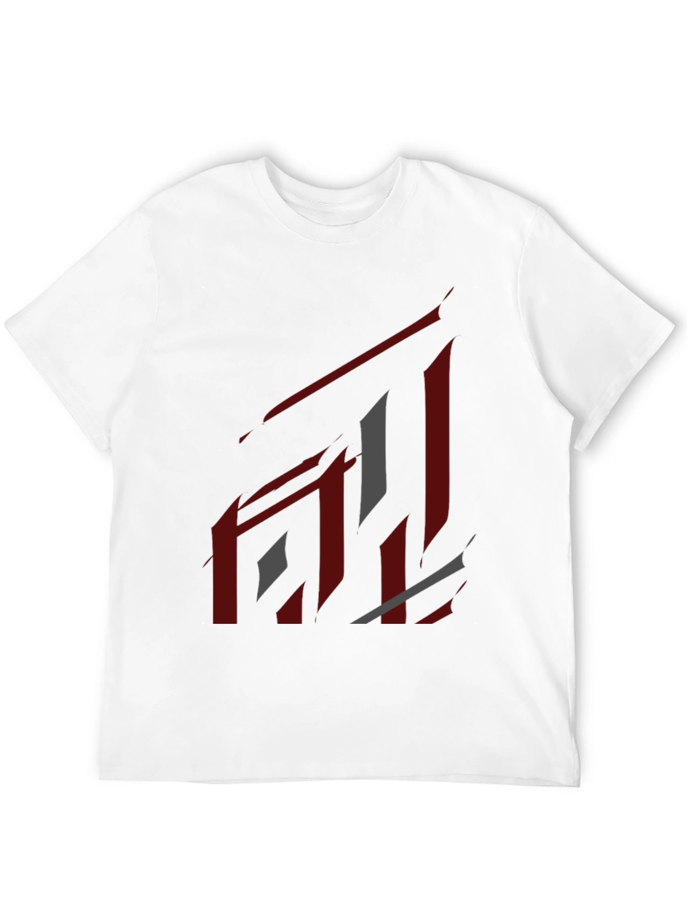 Abstract Graphic Black T-Shirt - Modern Streetwear