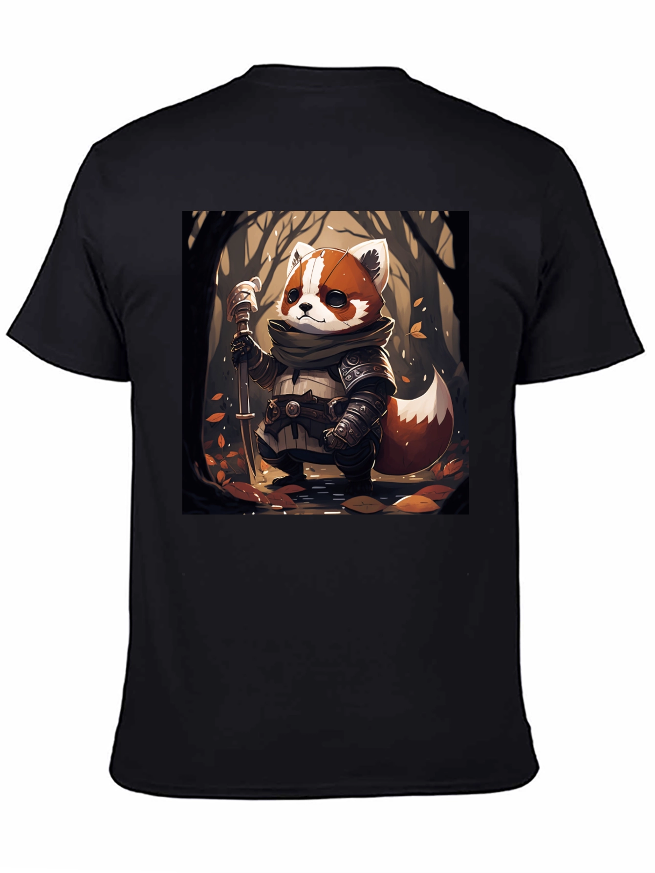 Red Panda Warrior Graphic Tee