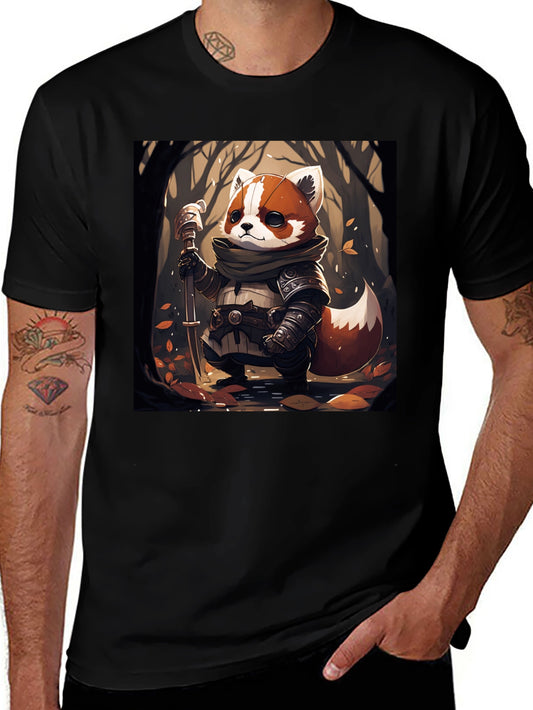 Red Panda Warrior Graphic Tee