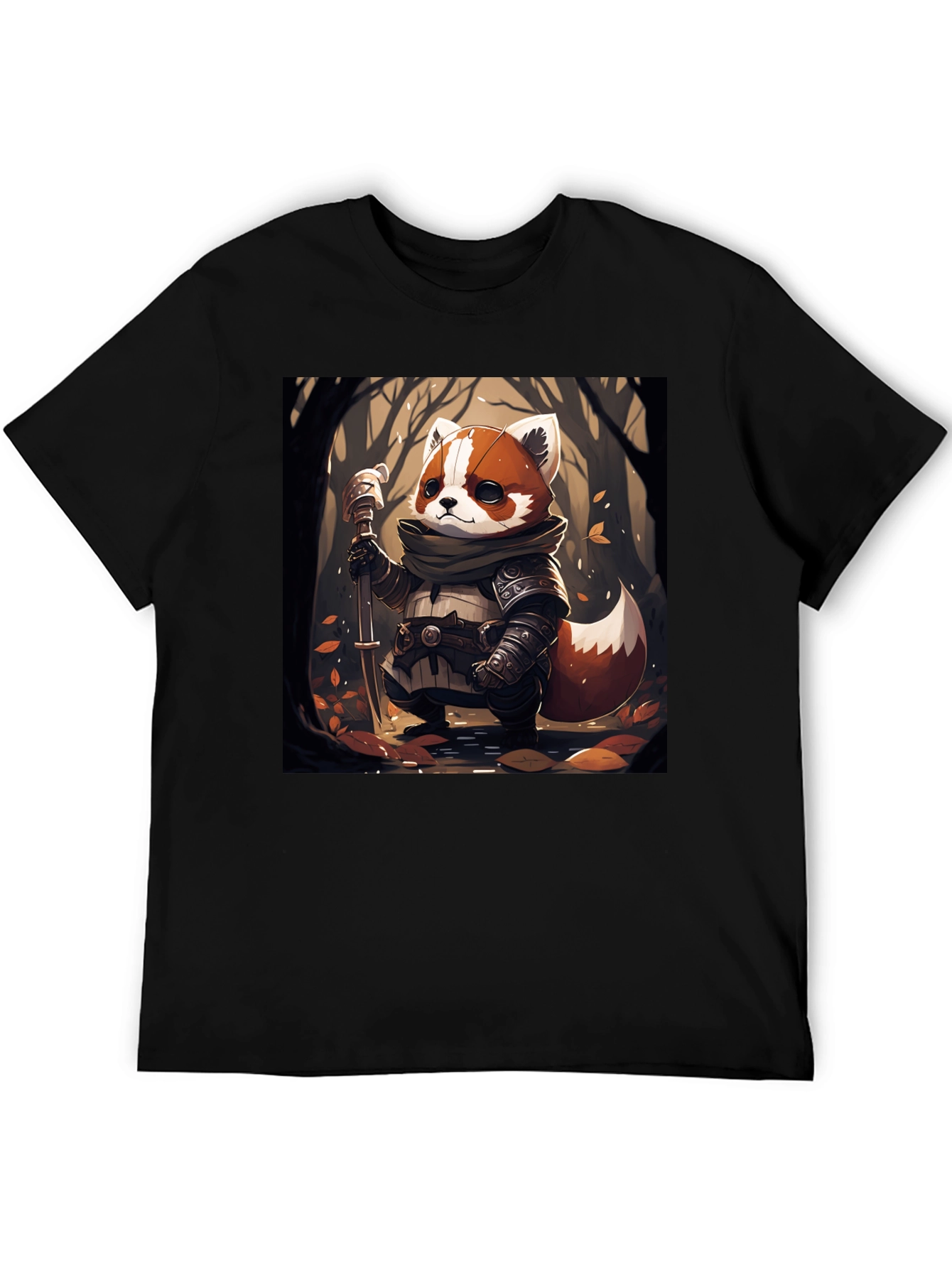 Red Panda Warrior Graphic Tee