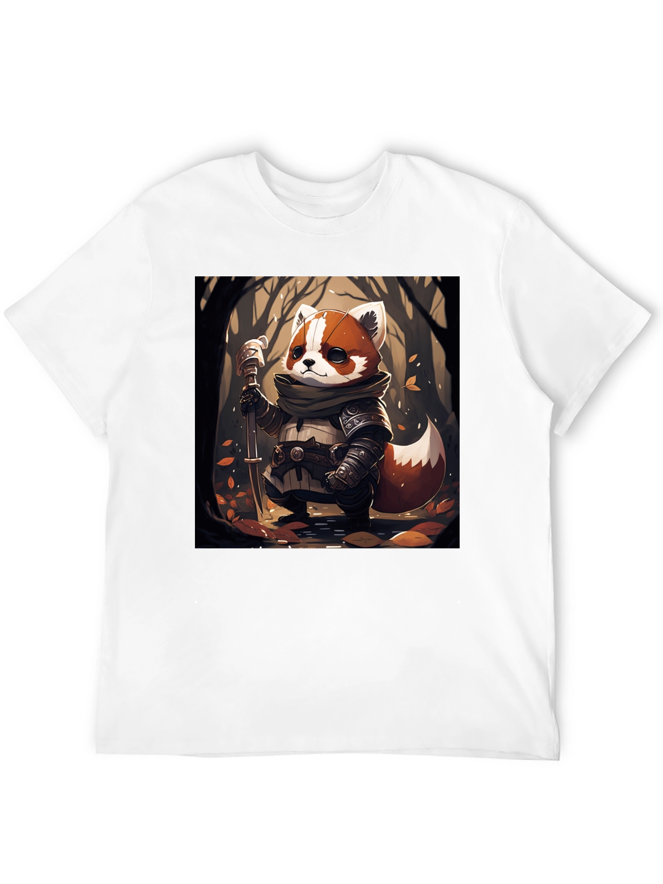 Red Panda Warrior Graphic Tee
