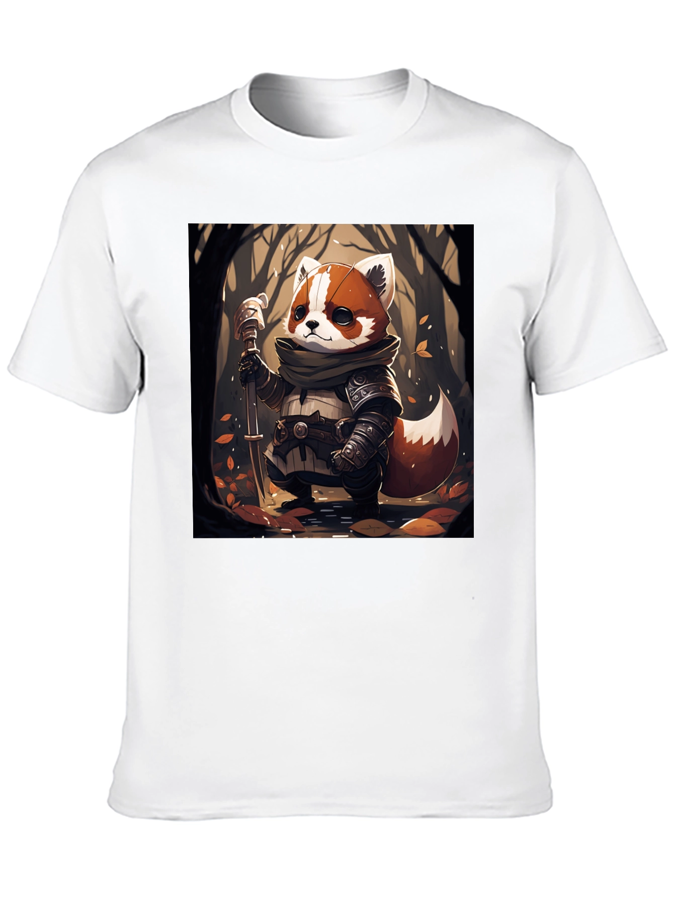 Red Panda Warrior Graphic Tee