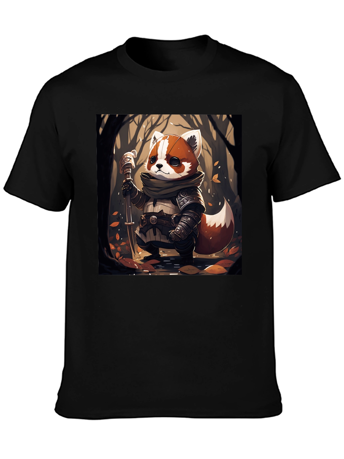 Red Panda Warrior Graphic Tee