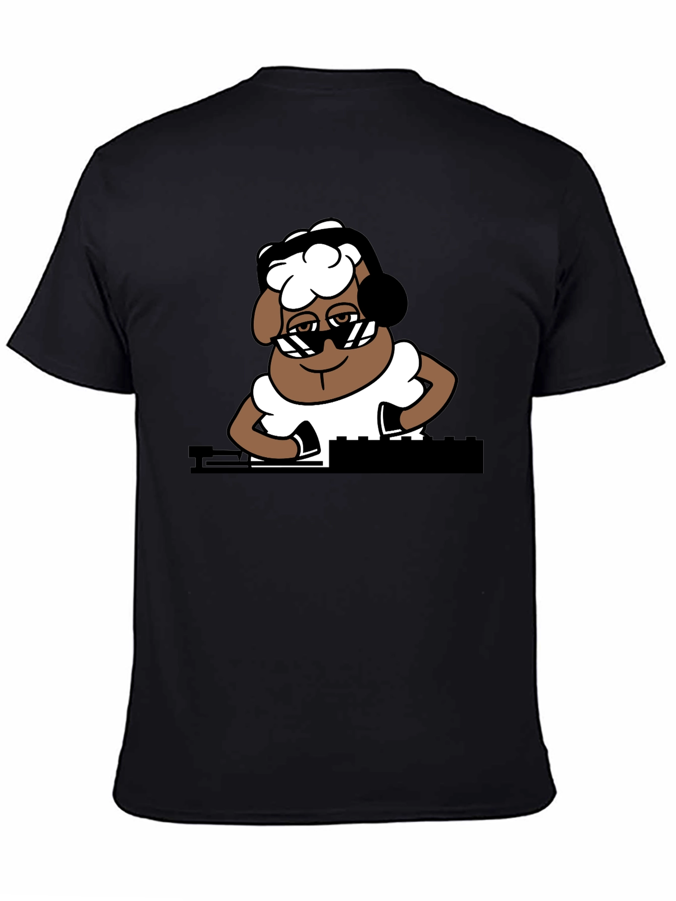 DJ Sheep Graphic Tee - Cool & Unique Design