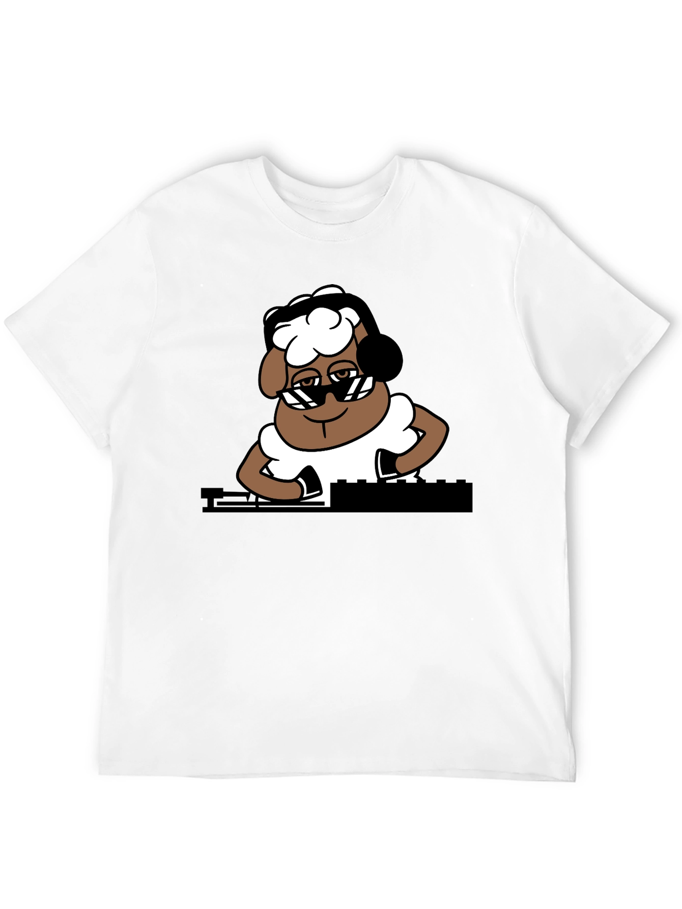DJ Sheep Graphic Tee - Cool & Unique Design