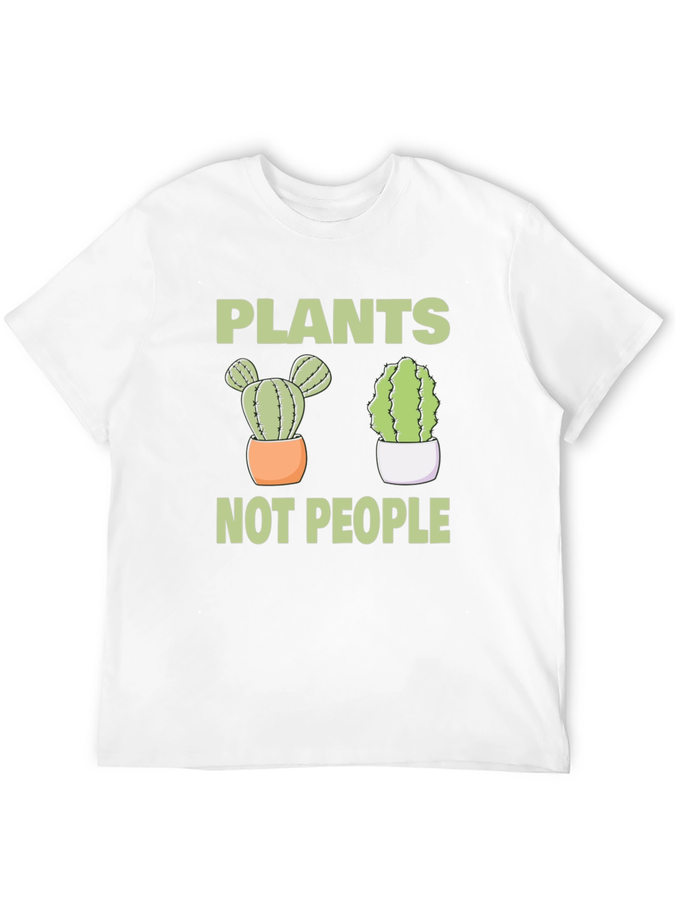 Plants Not People Graphic T-Shirt