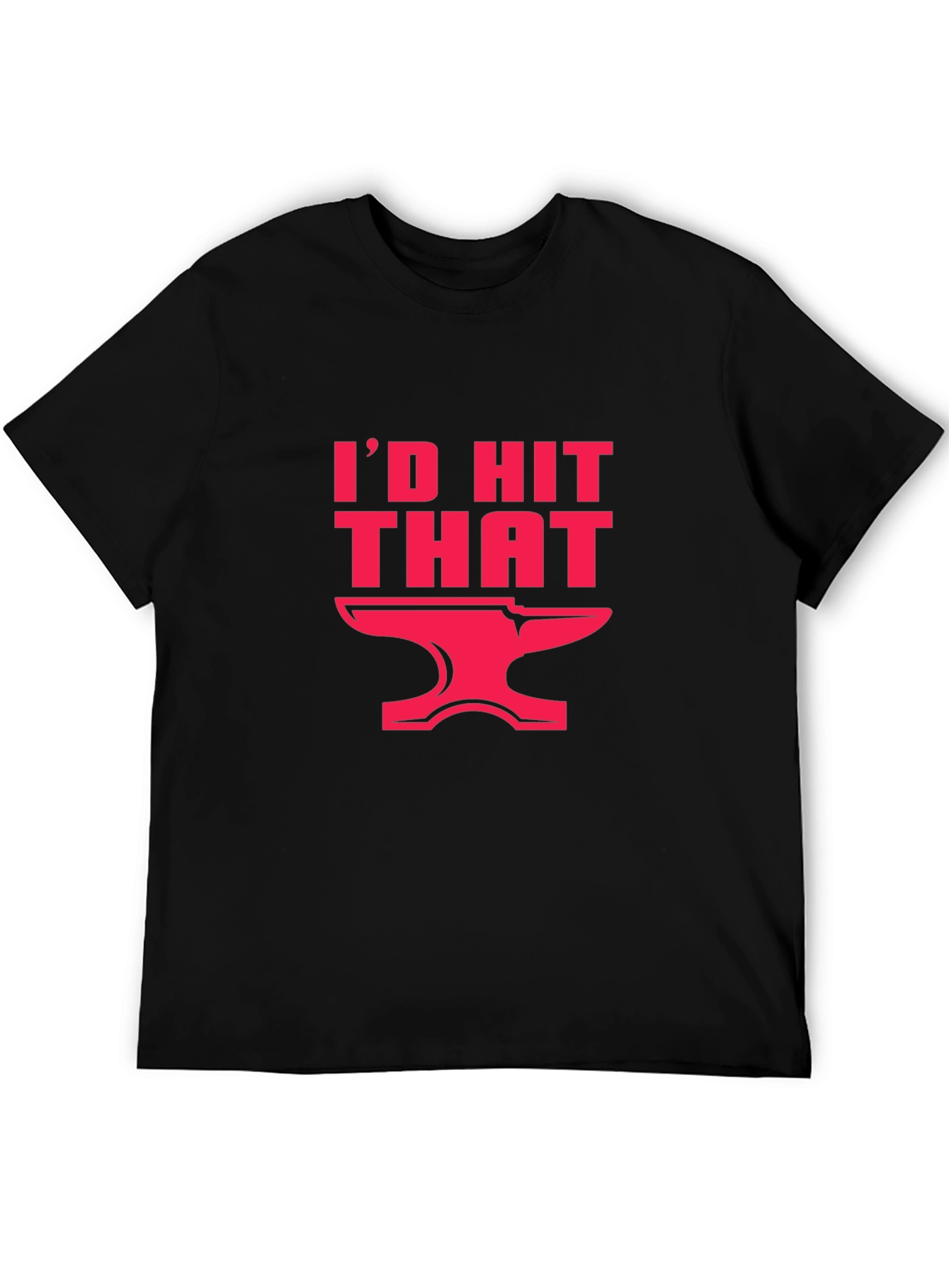 Id Hit That Anvil T-Shirt - Black