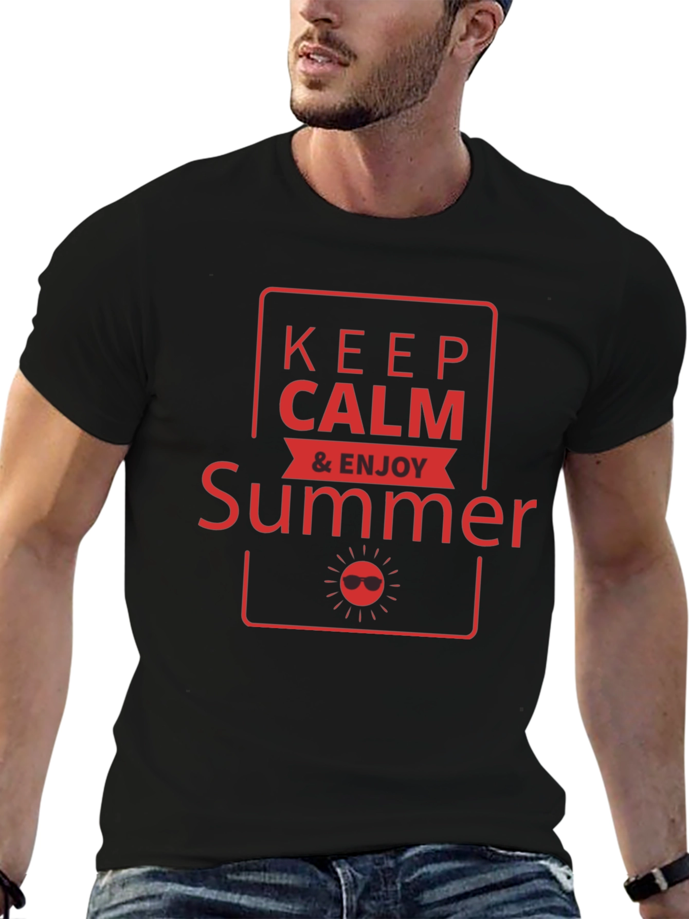 Keep Calm & Enjoy Summer T-Shirt