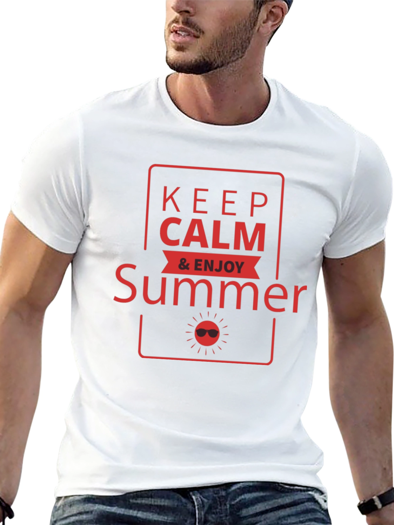 Keep Calm & Enjoy Summer T-Shirt