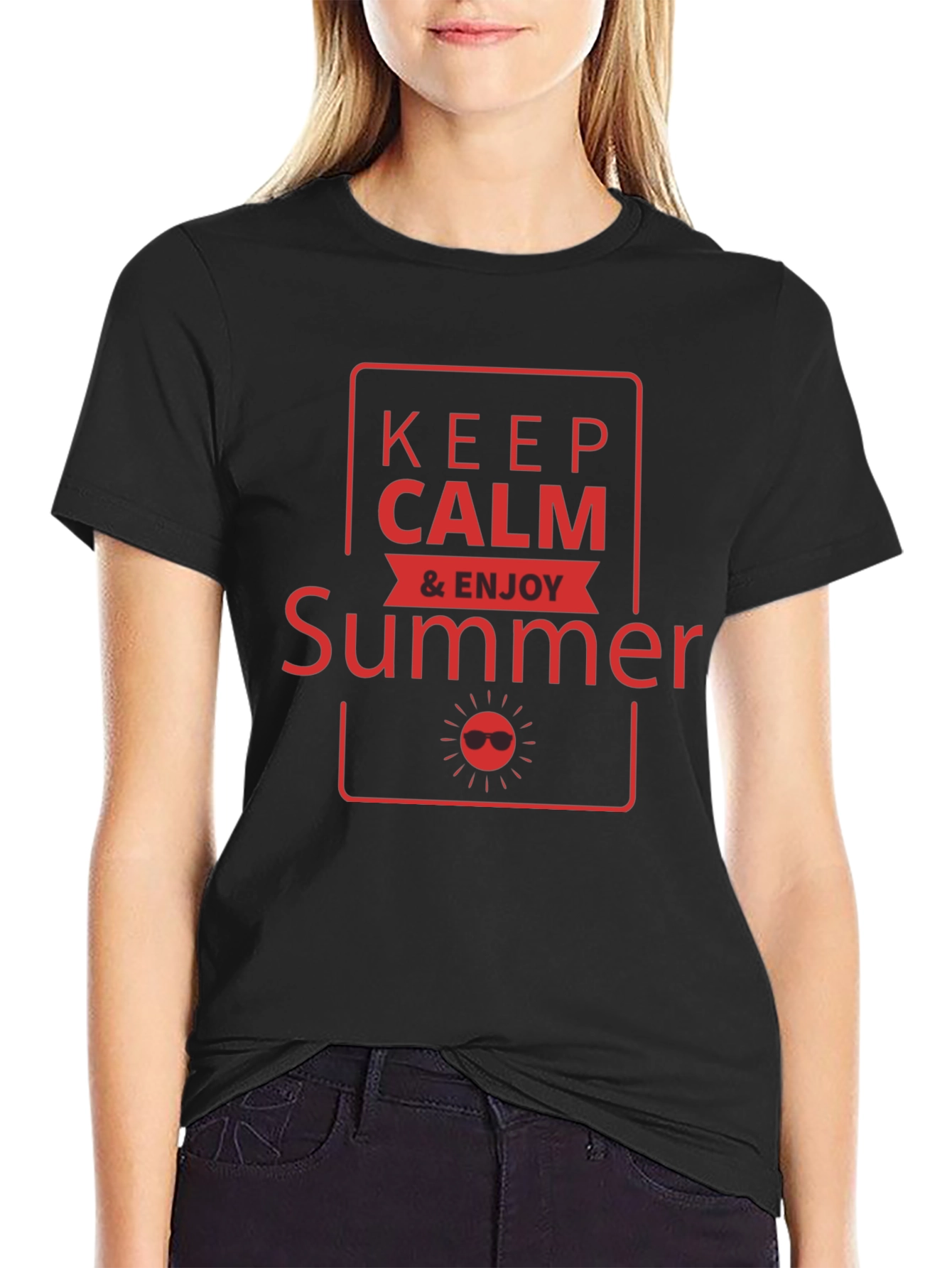 Keep Calm & Enjoy Summer T-Shirt
