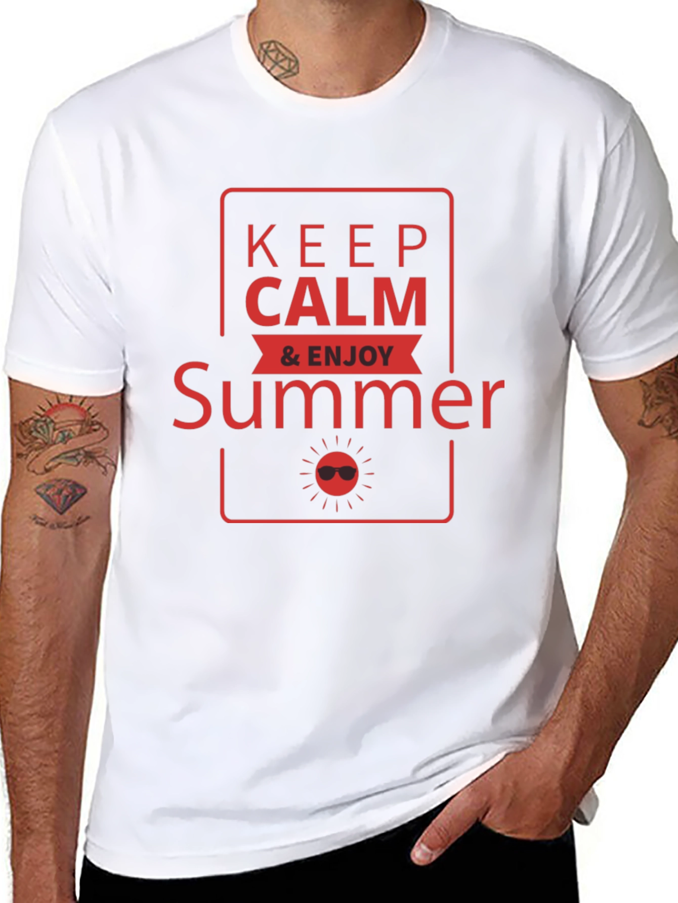 Keep Calm & Enjoy Summer T-Shirt