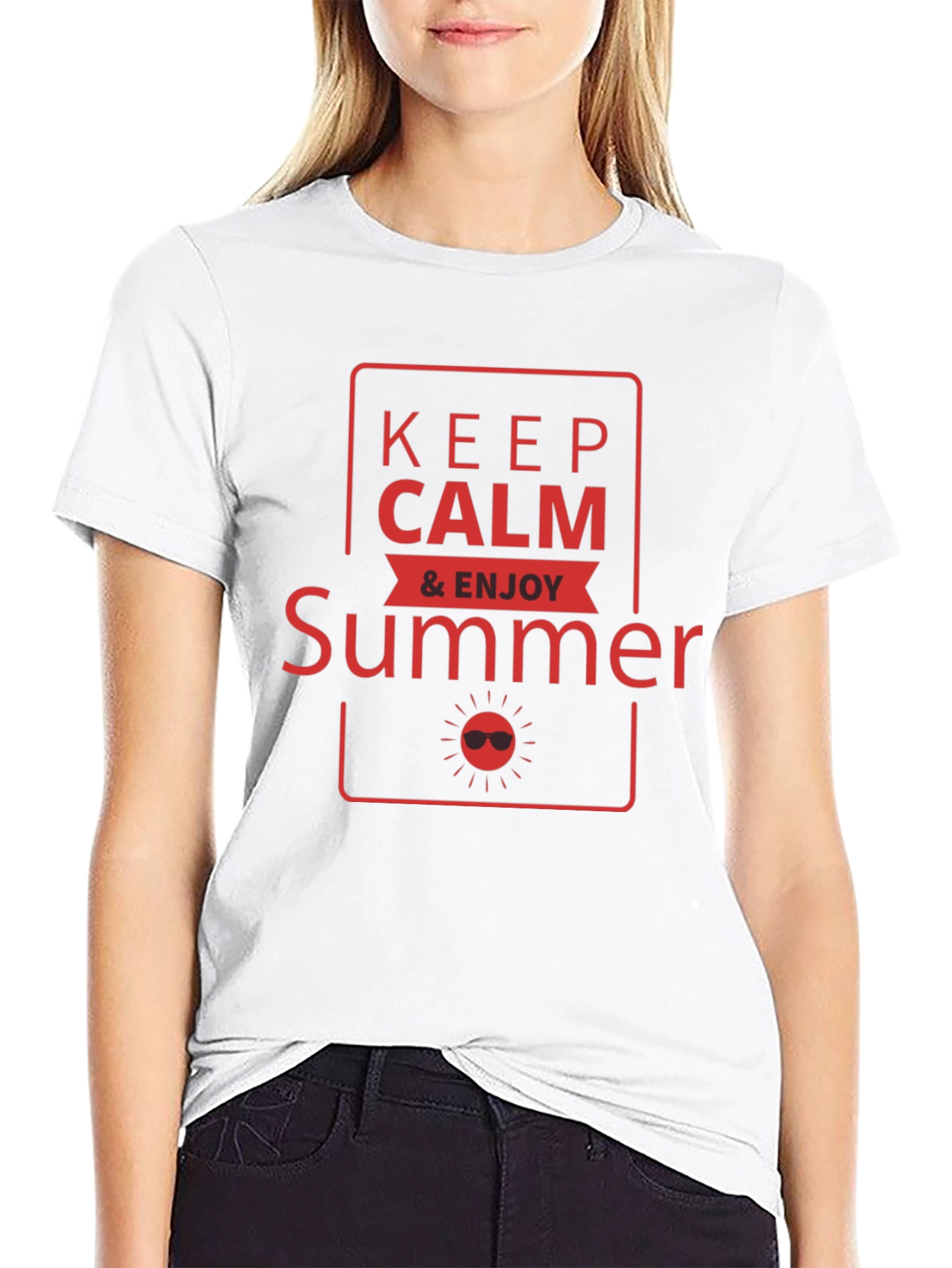 Keep Calm & Enjoy Summer T-Shirt