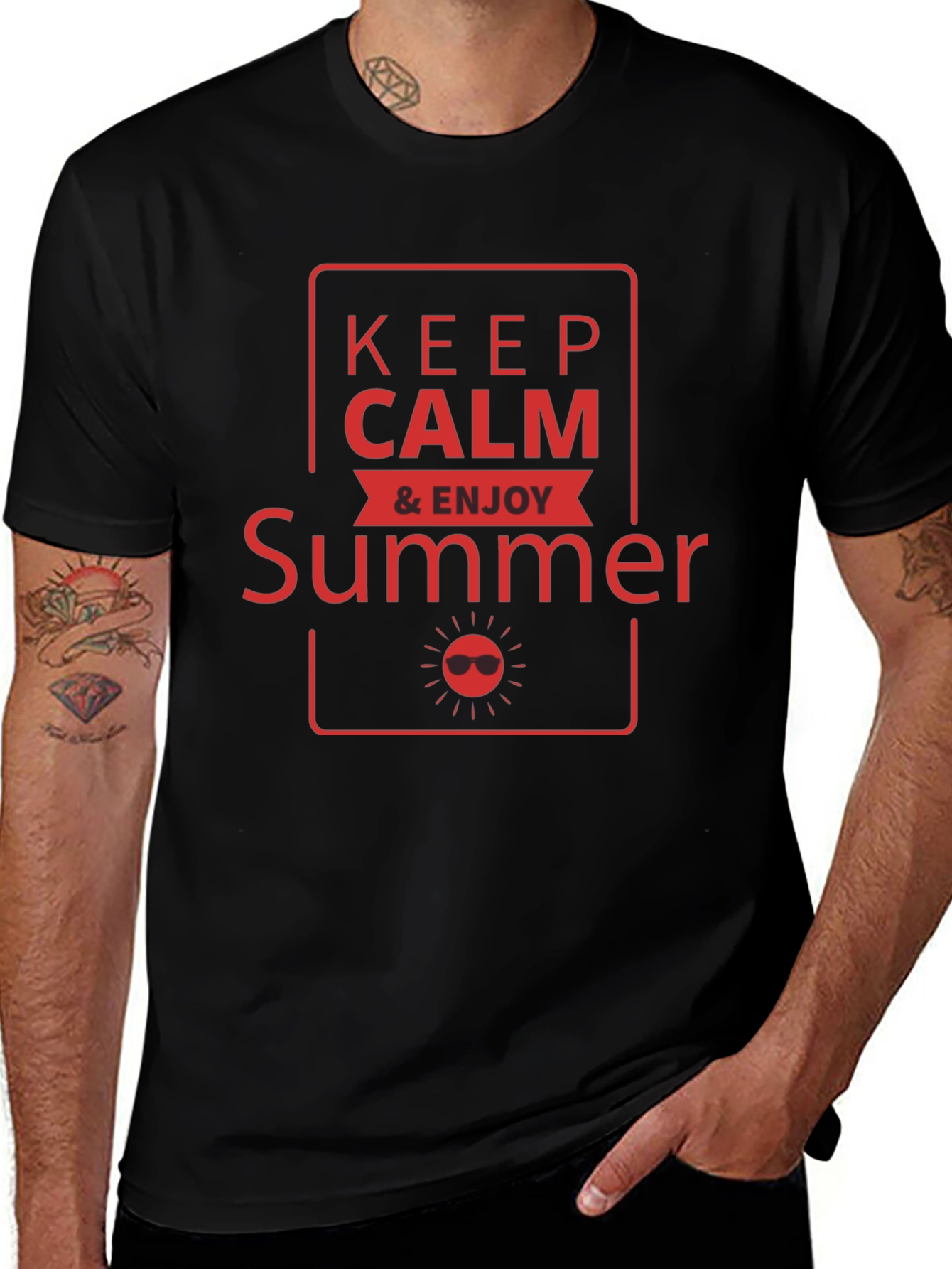 Keep Calm & Enjoy Summer T-Shirt