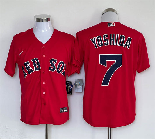 Men's Boston Red Sox Masataka Yoshida #7 Red Replica Player Jerseys