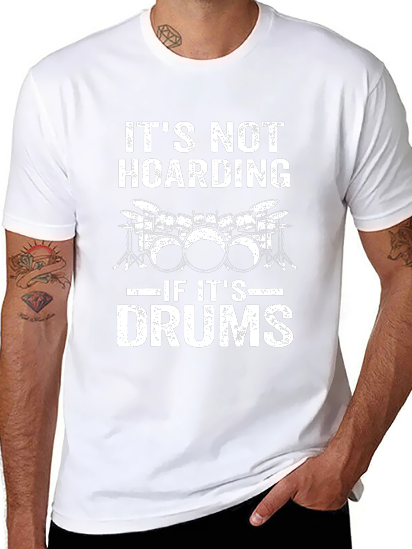 Its Not Hoarding if Its Drums T-Shirt