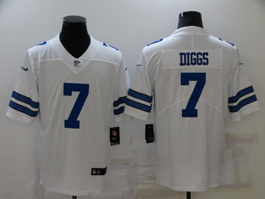 Men's Dallas Cowboys Trevon Diggs #7 White Game Player Jerseys