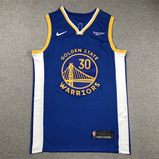 Men's Golden State Warriors Stephen Curry #30 Royal 2022/23 Fast Break Replica Player Jerseys - Icon Edition