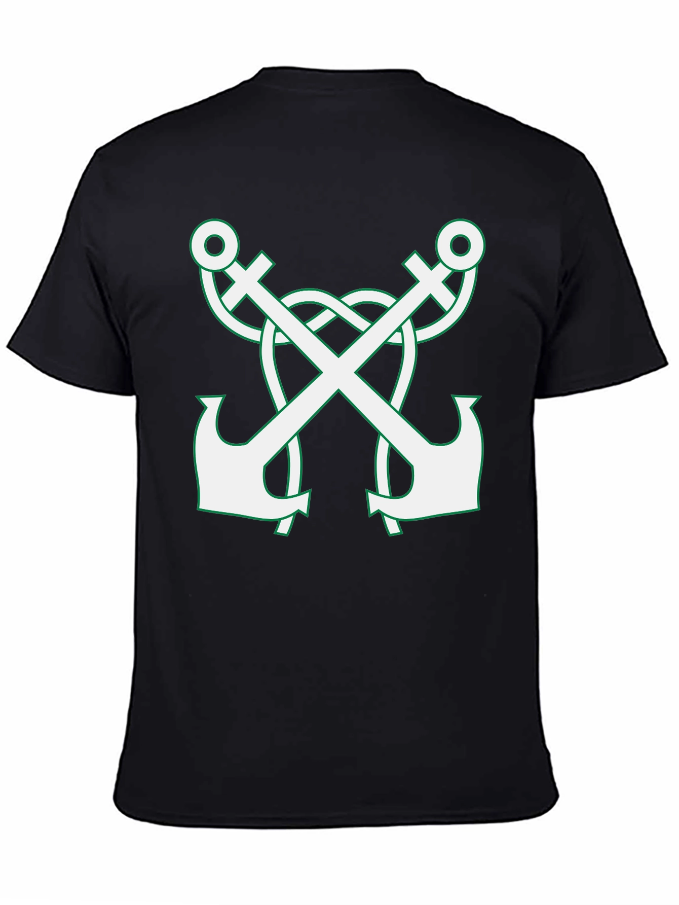 Anchor Graphic Tee - Classic Black T-Shirt