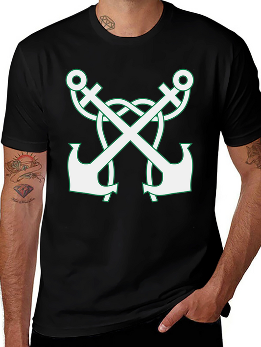 Anchor Graphic Tee - Classic Black T-Shirt