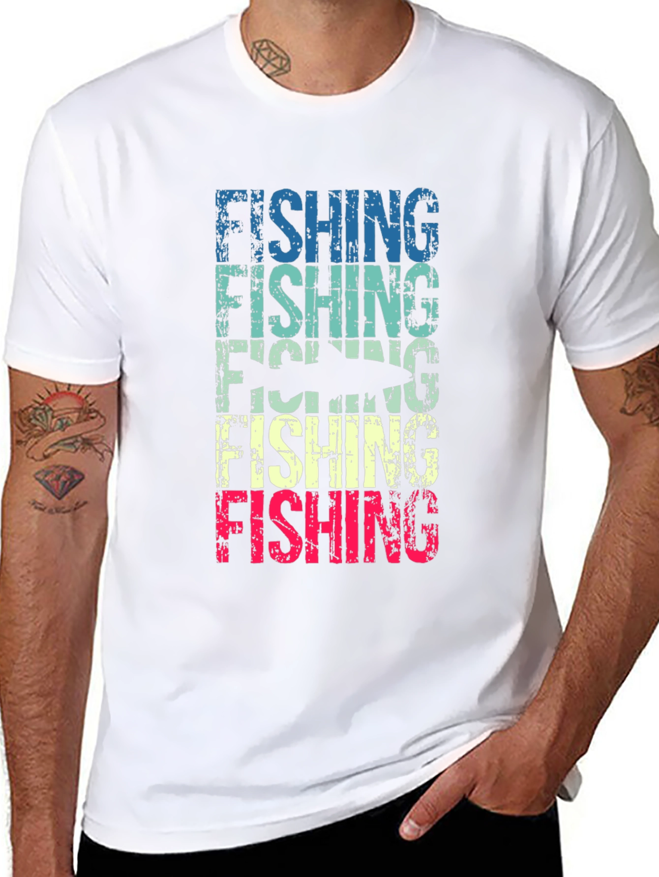 Retro Fishing T-Shirt