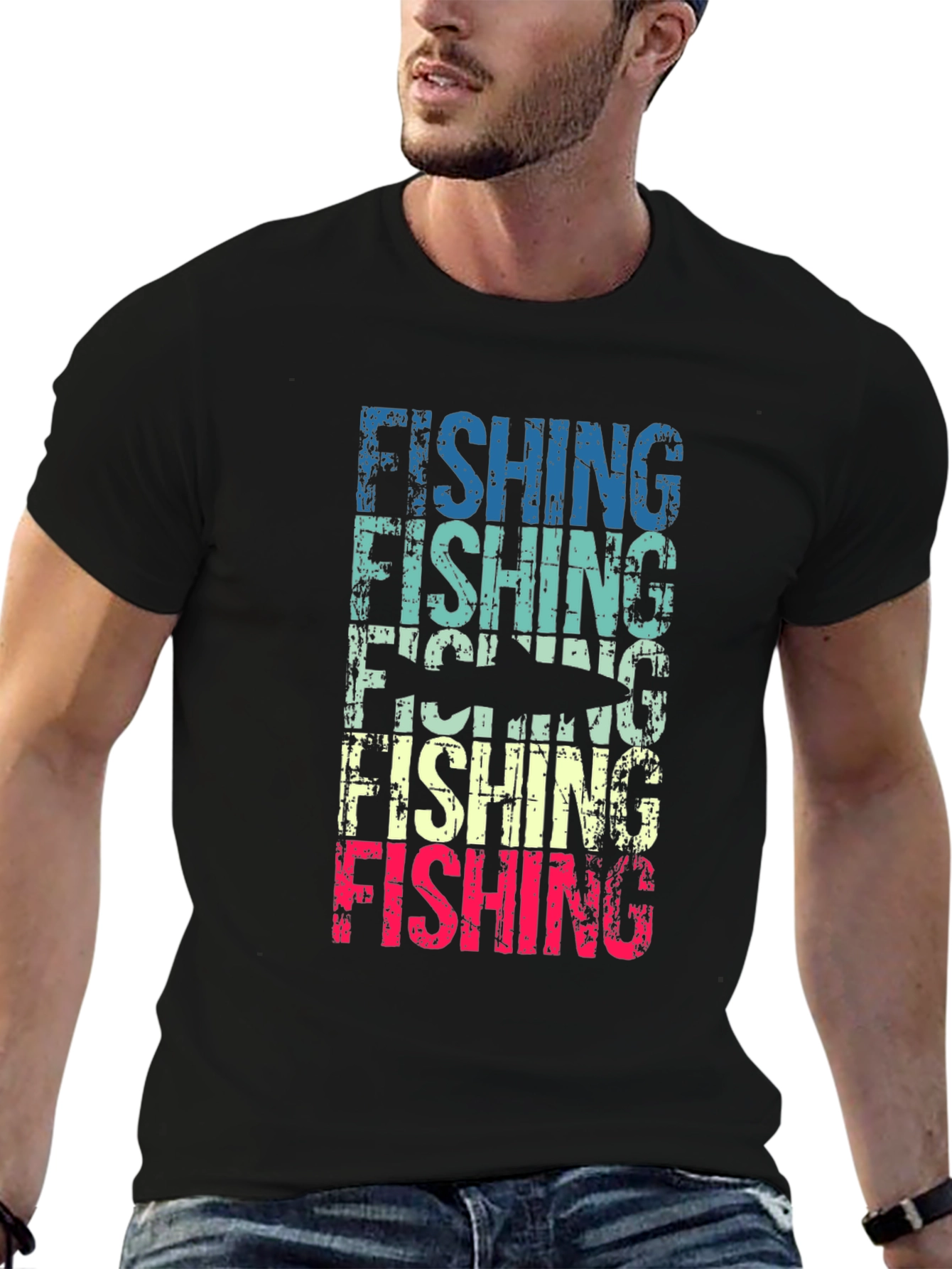 Retro Fishing T-Shirt