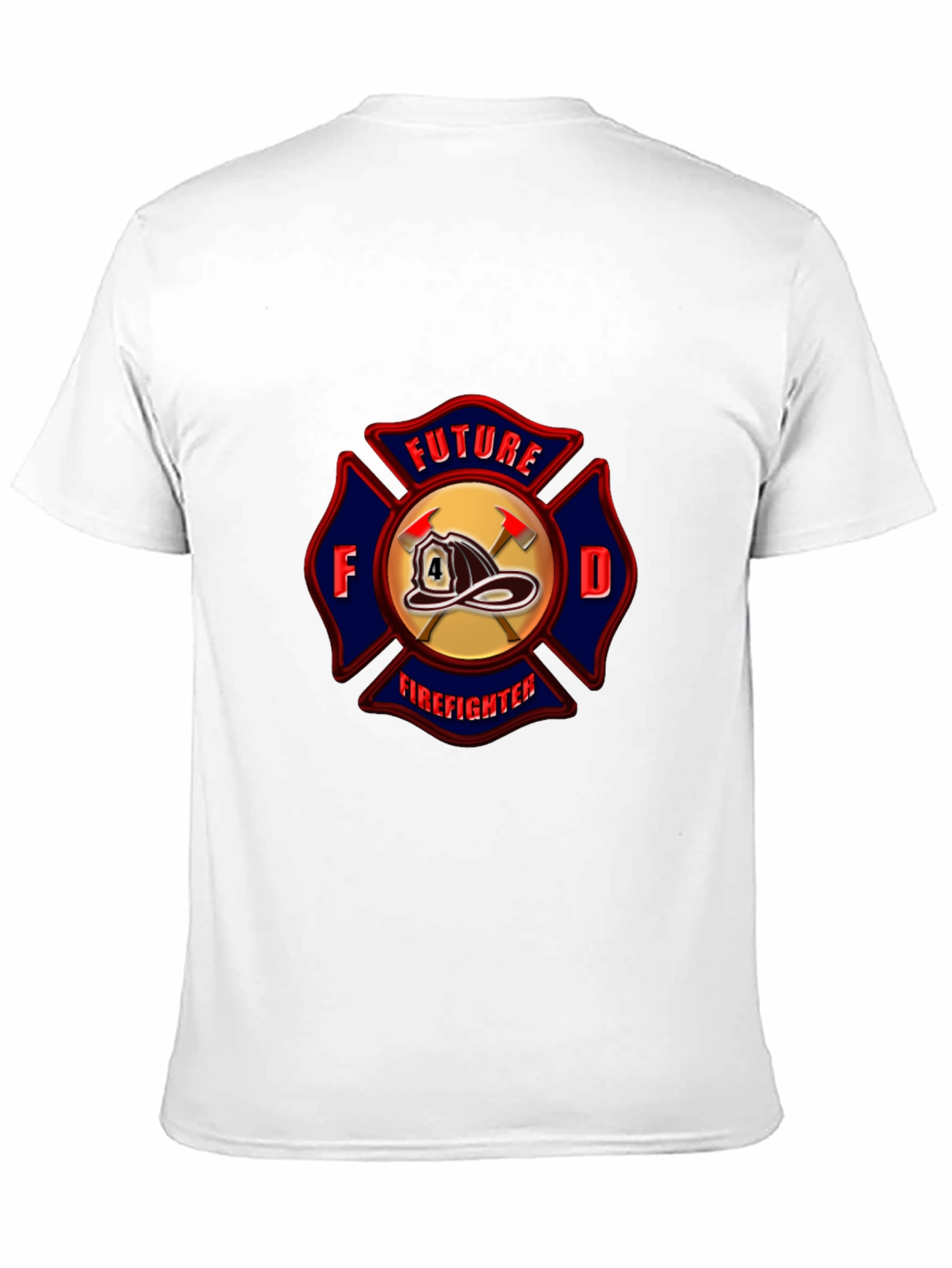 Future Firefighter T-Shirt Maltese Cross Design