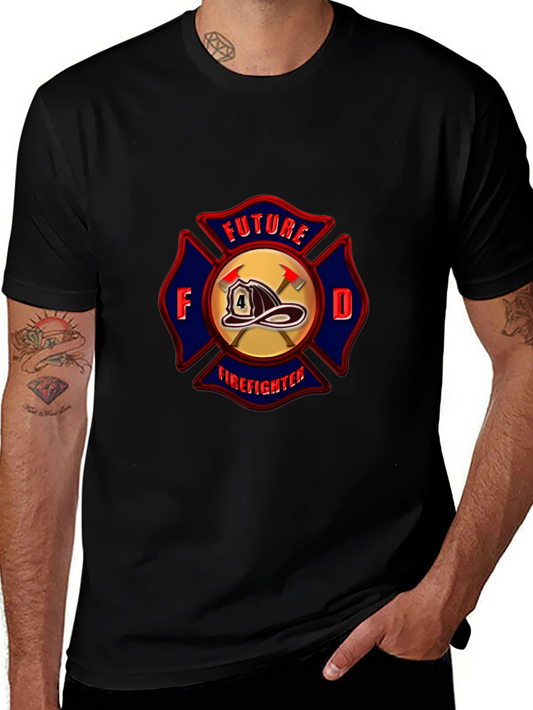 Future Firefighter T-Shirt Maltese Cross Design