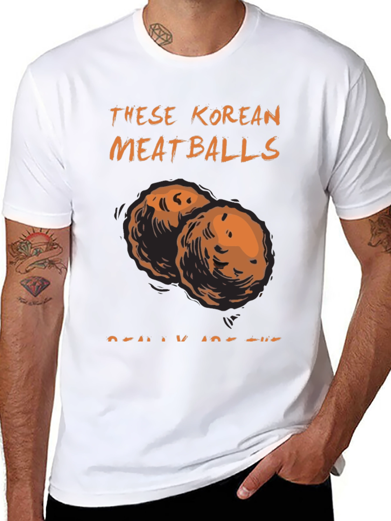 Korean Meatball Graphic Tee