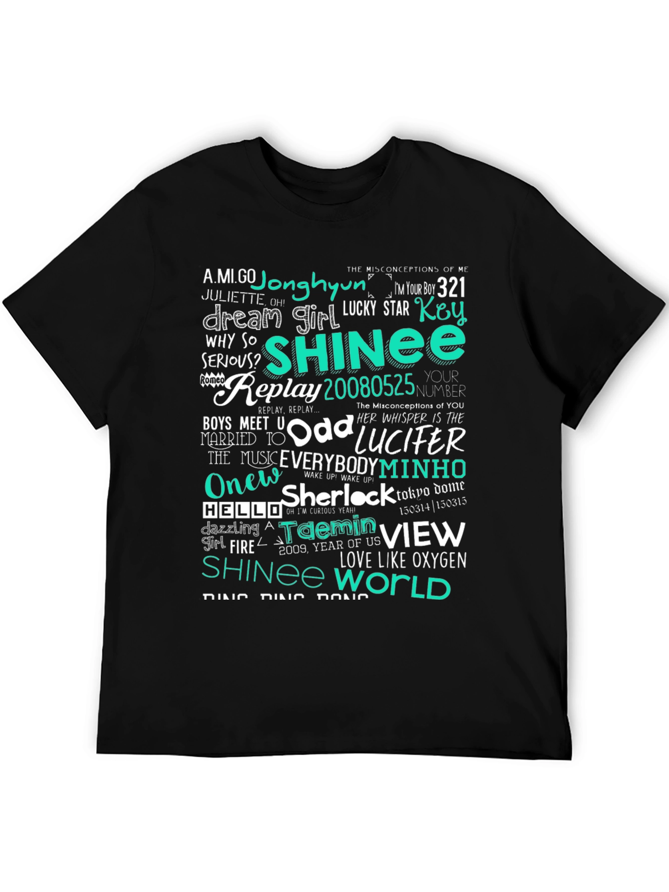 SHINee World T-Shirt - Kpop Band Tee