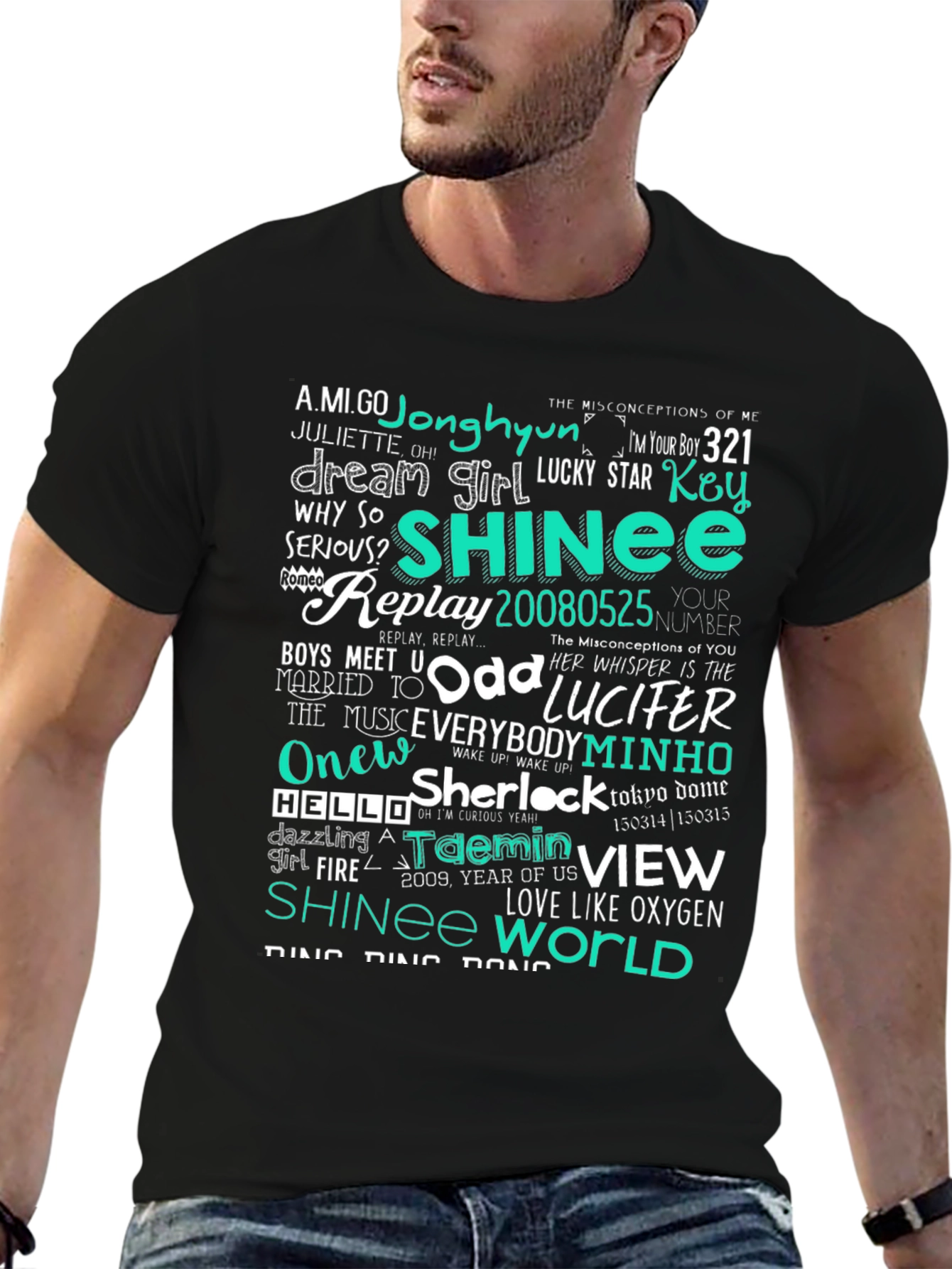 SHINee World T-Shirt - Kpop Band Tee