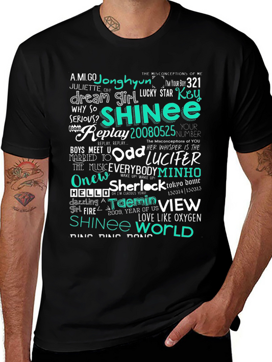 SHINee World T-Shirt - Kpop Band Tee