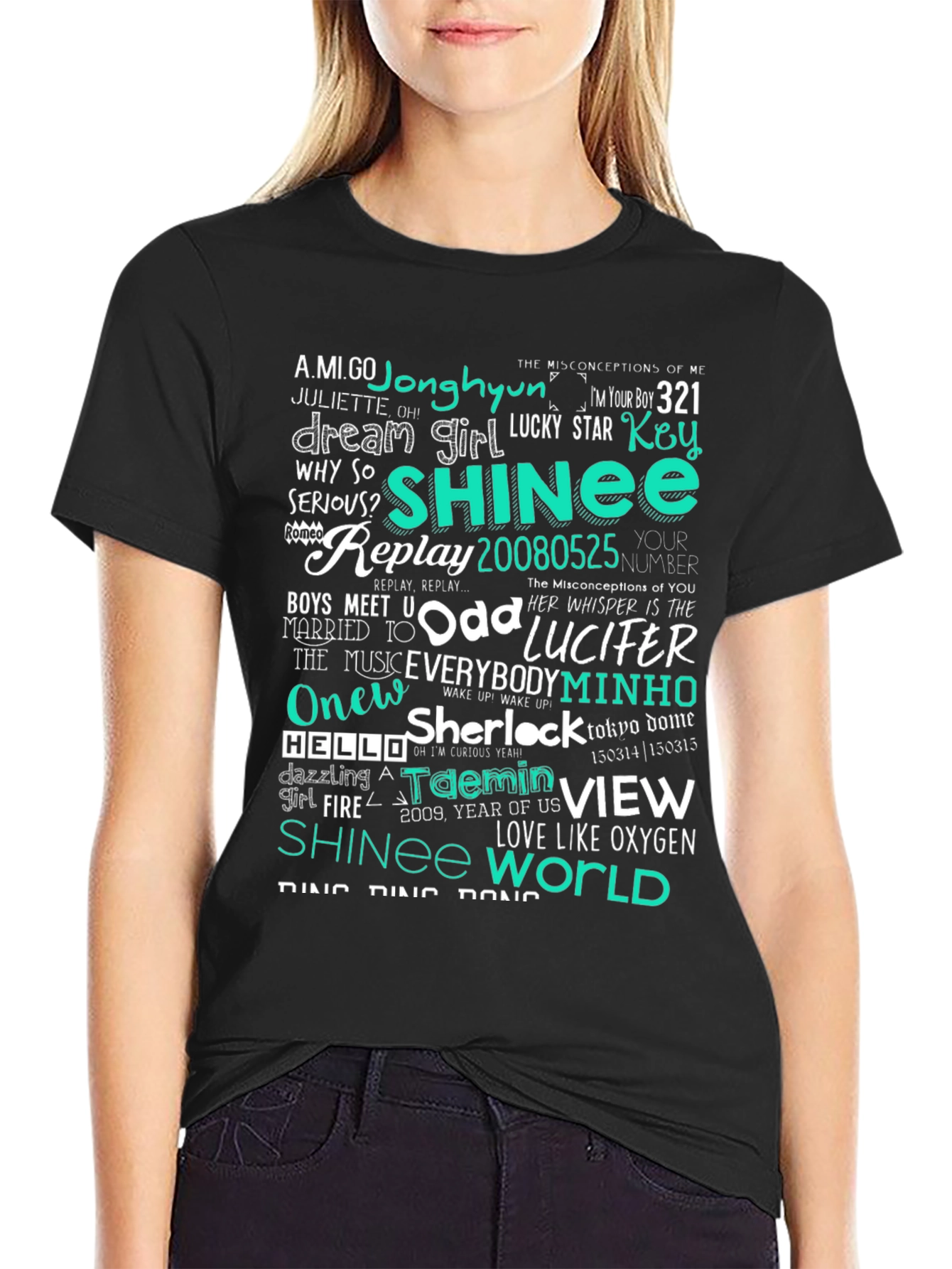 SHINee World T-Shirt - Kpop Band Tee
