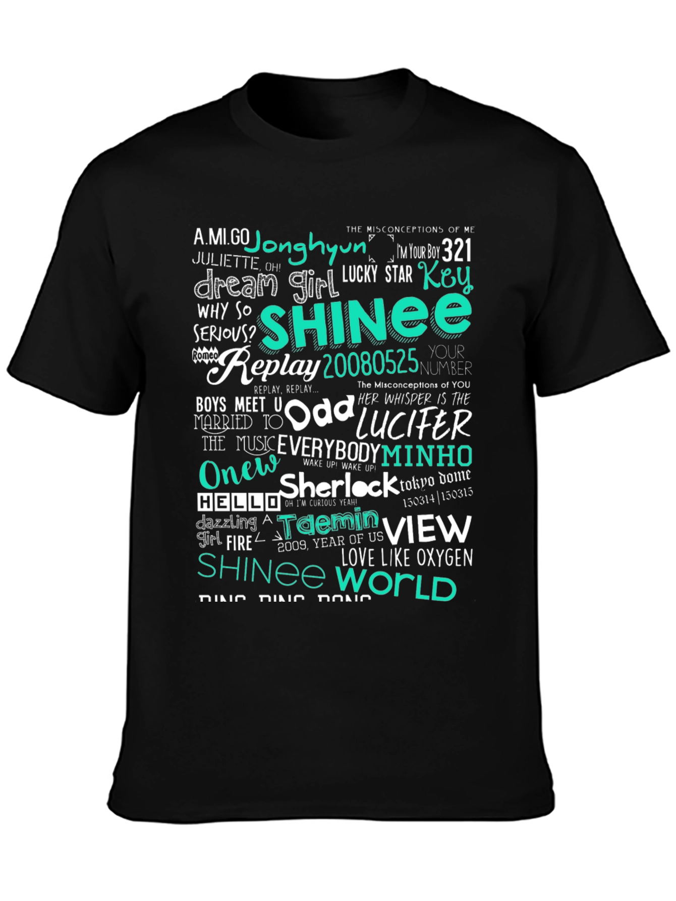 SHINee World T-Shirt - Kpop Band Tee