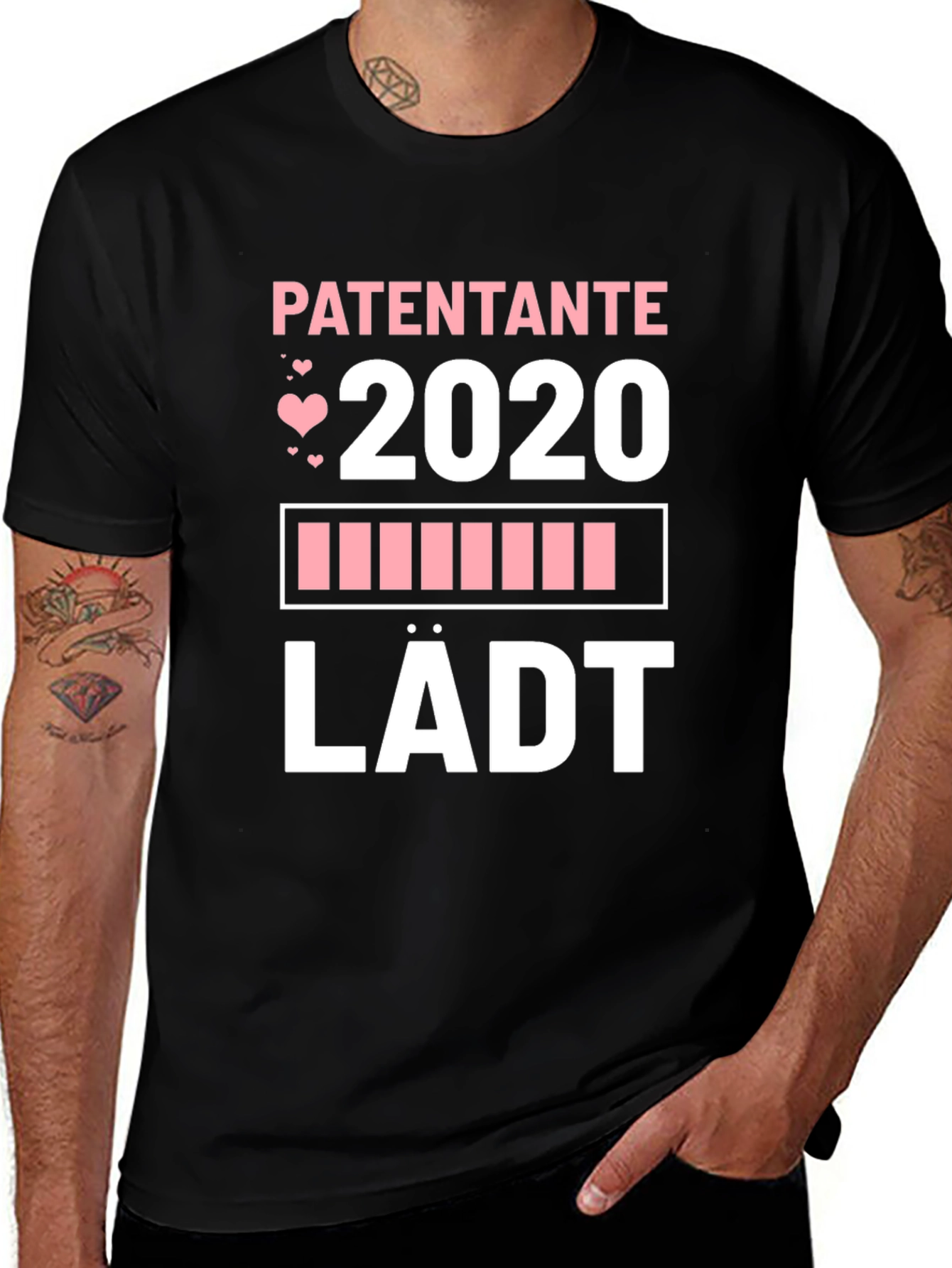 Patentante 2020 Black T-Shirt