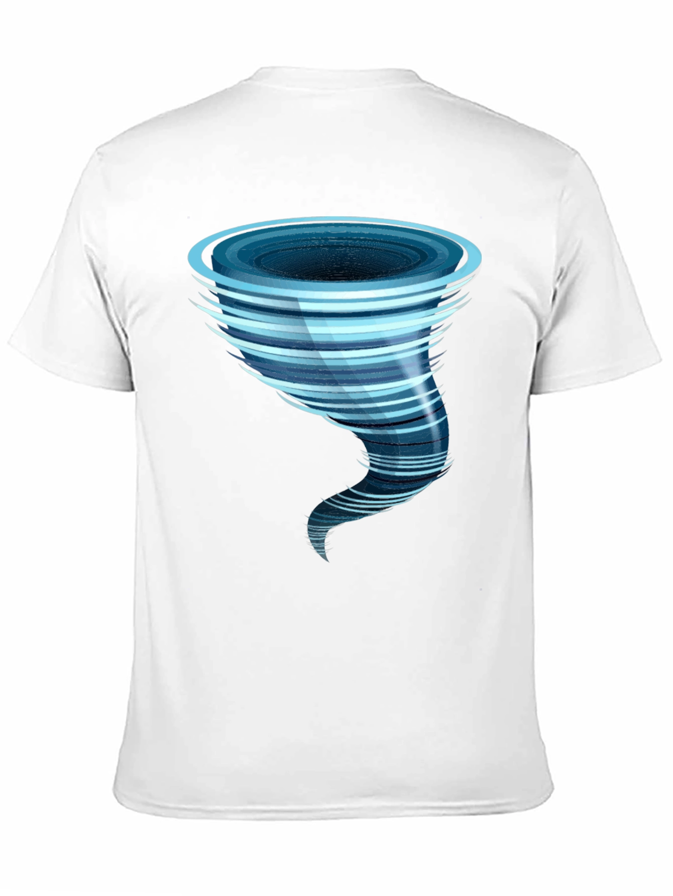 Tornado Graphic Black T-Shirt