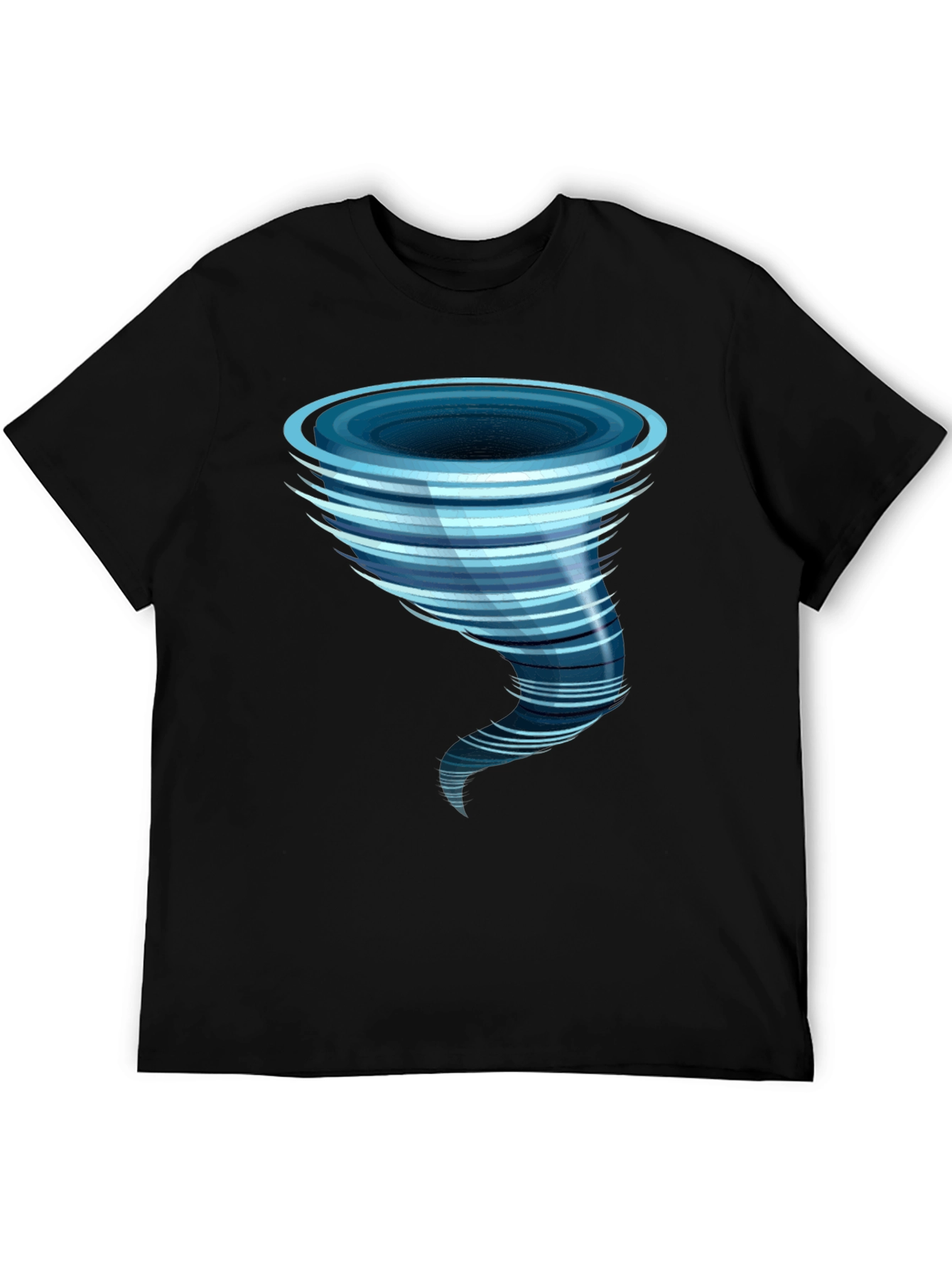 Tornado Graphic Black T-Shirt