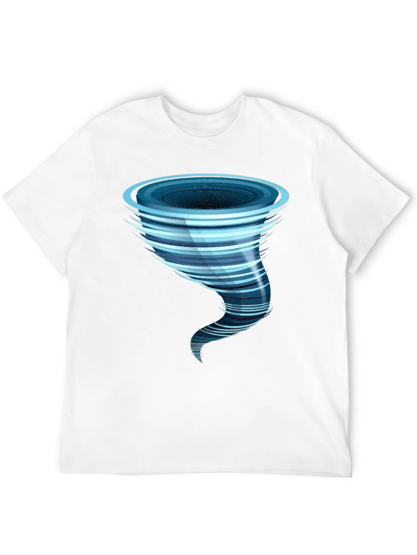 Tornado Graphic Black T-Shirt