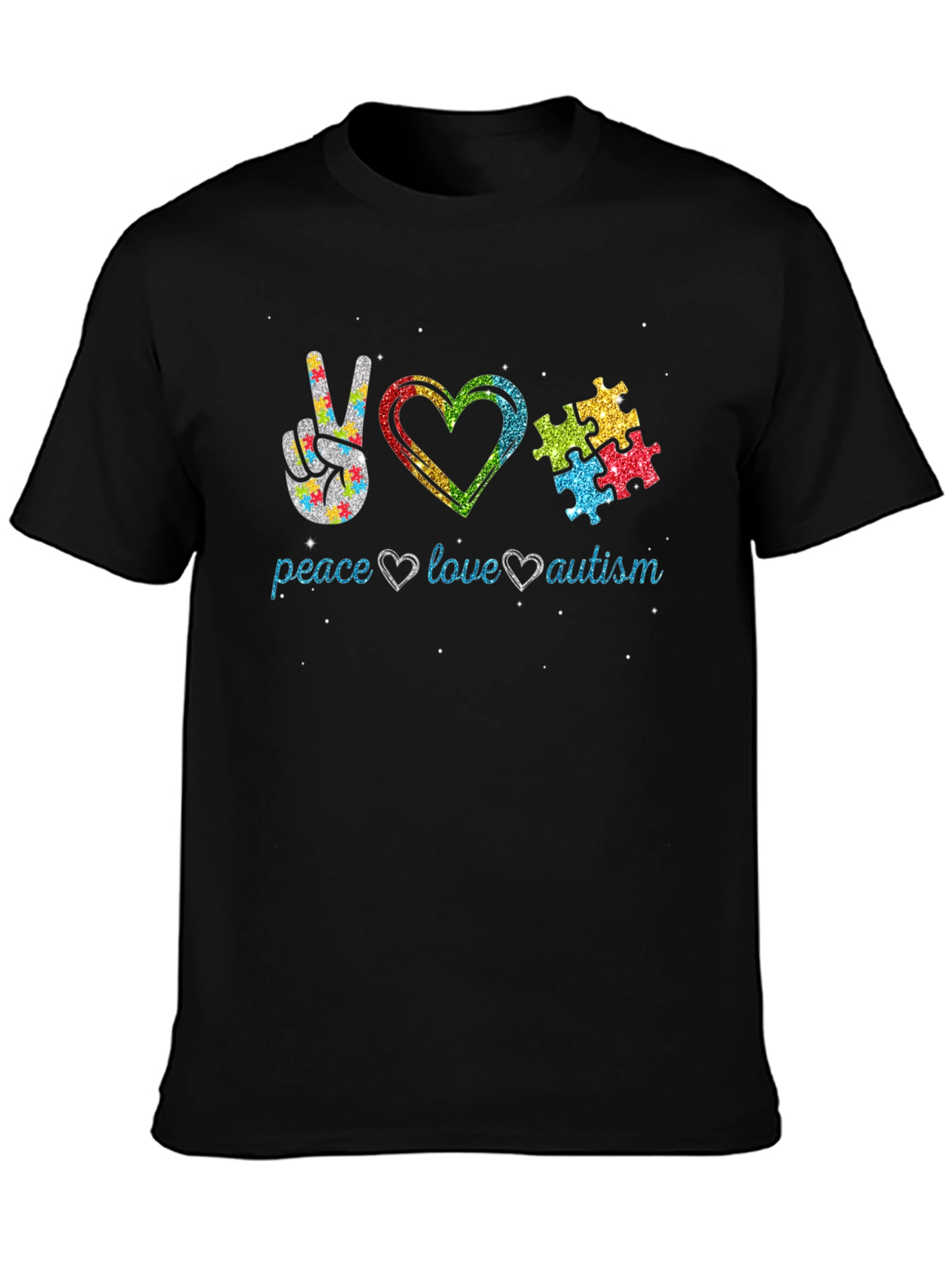Peace Love Autism T-Shirt
