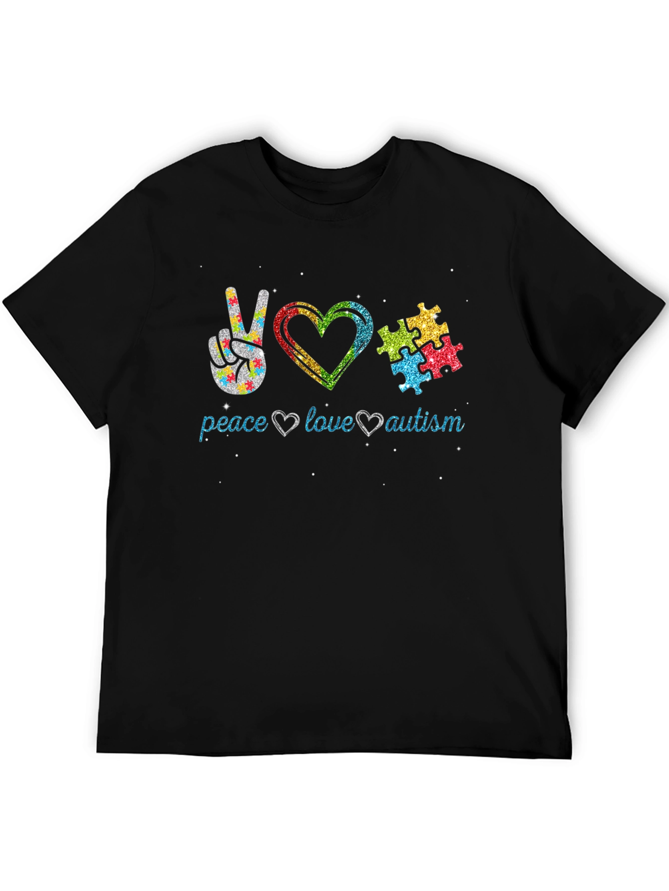 Peace Love Autism T-Shirt
