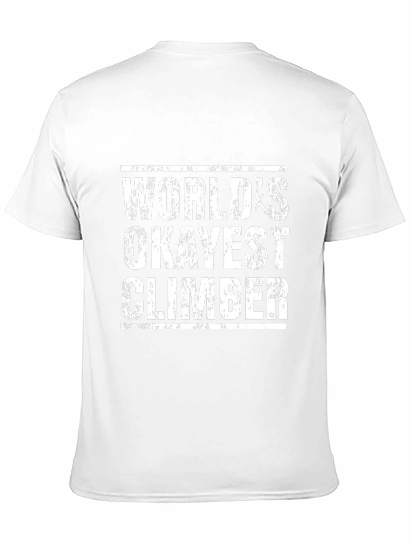 Worlds Okayest Climber Graphic Tee - Black