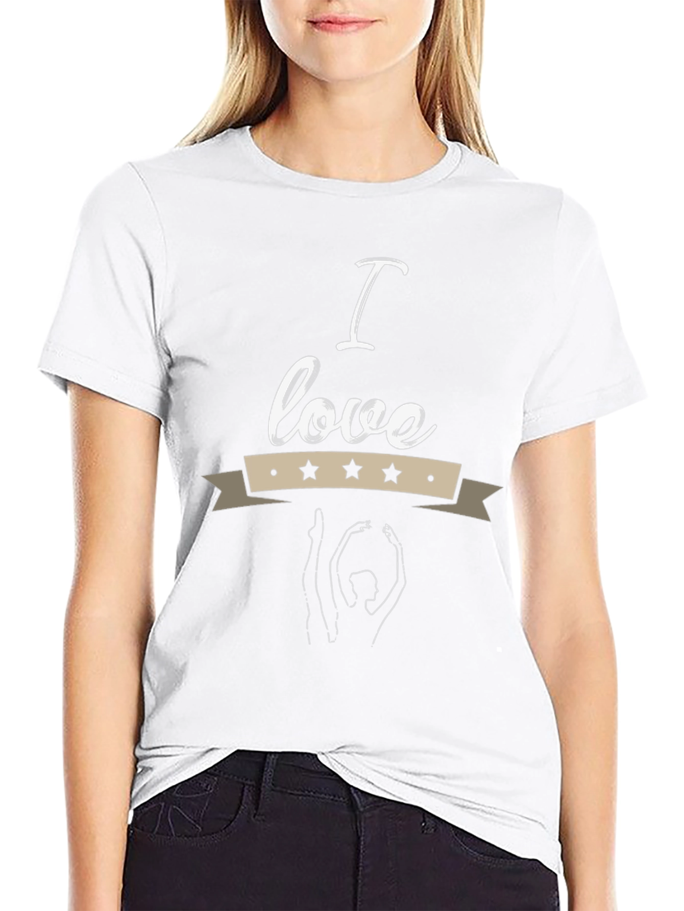 I Love Dance Black T-Shirt