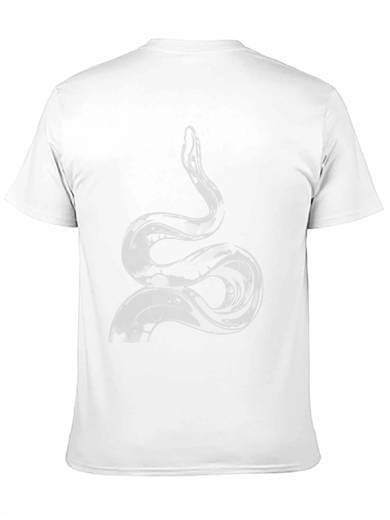 Snake Graphic Black T-Shirt