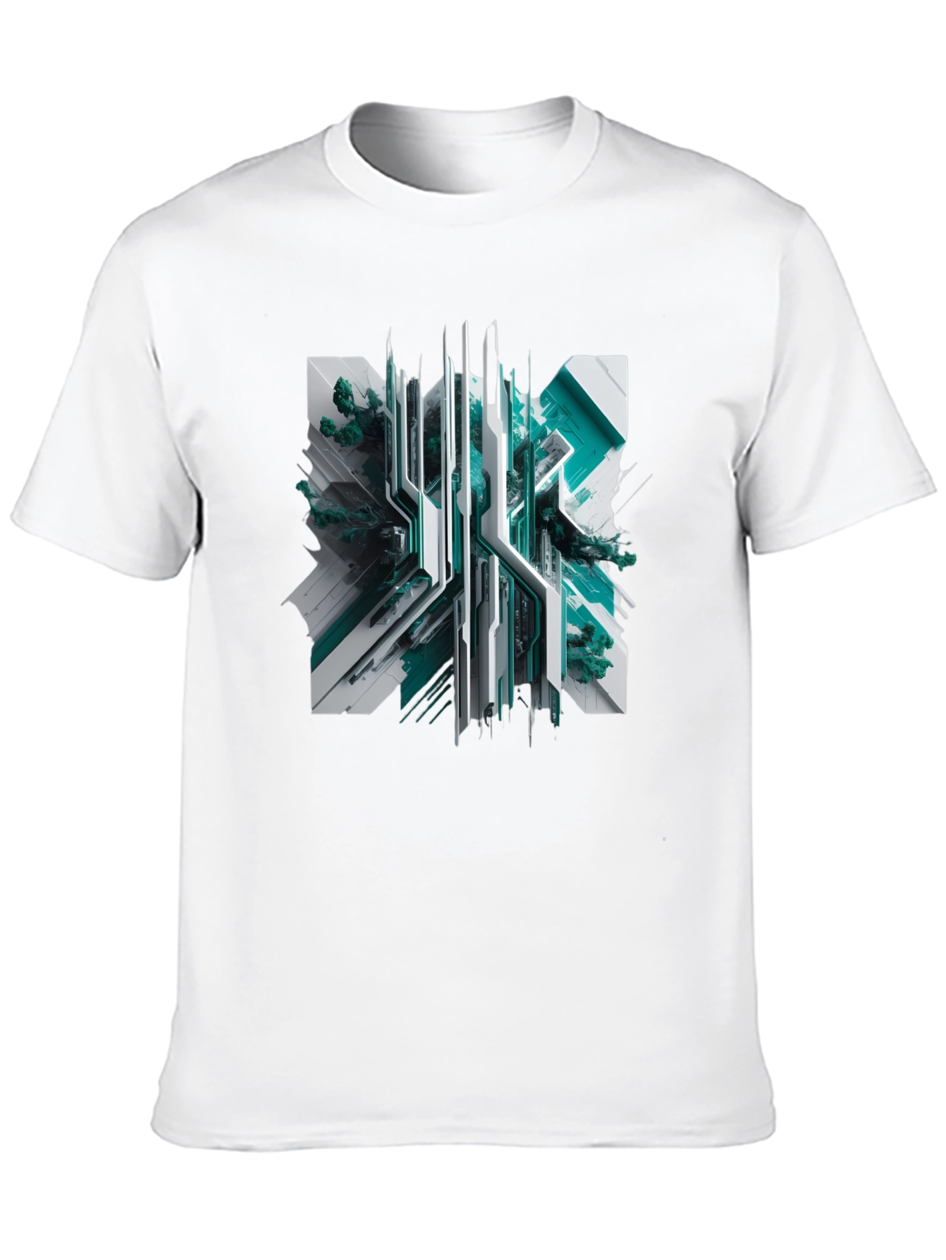 Tech-Inspired Graphic Tee
