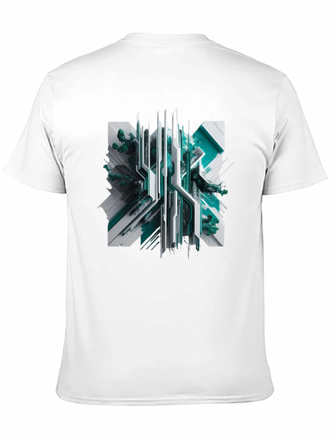 Tech-Inspired Graphic Tee