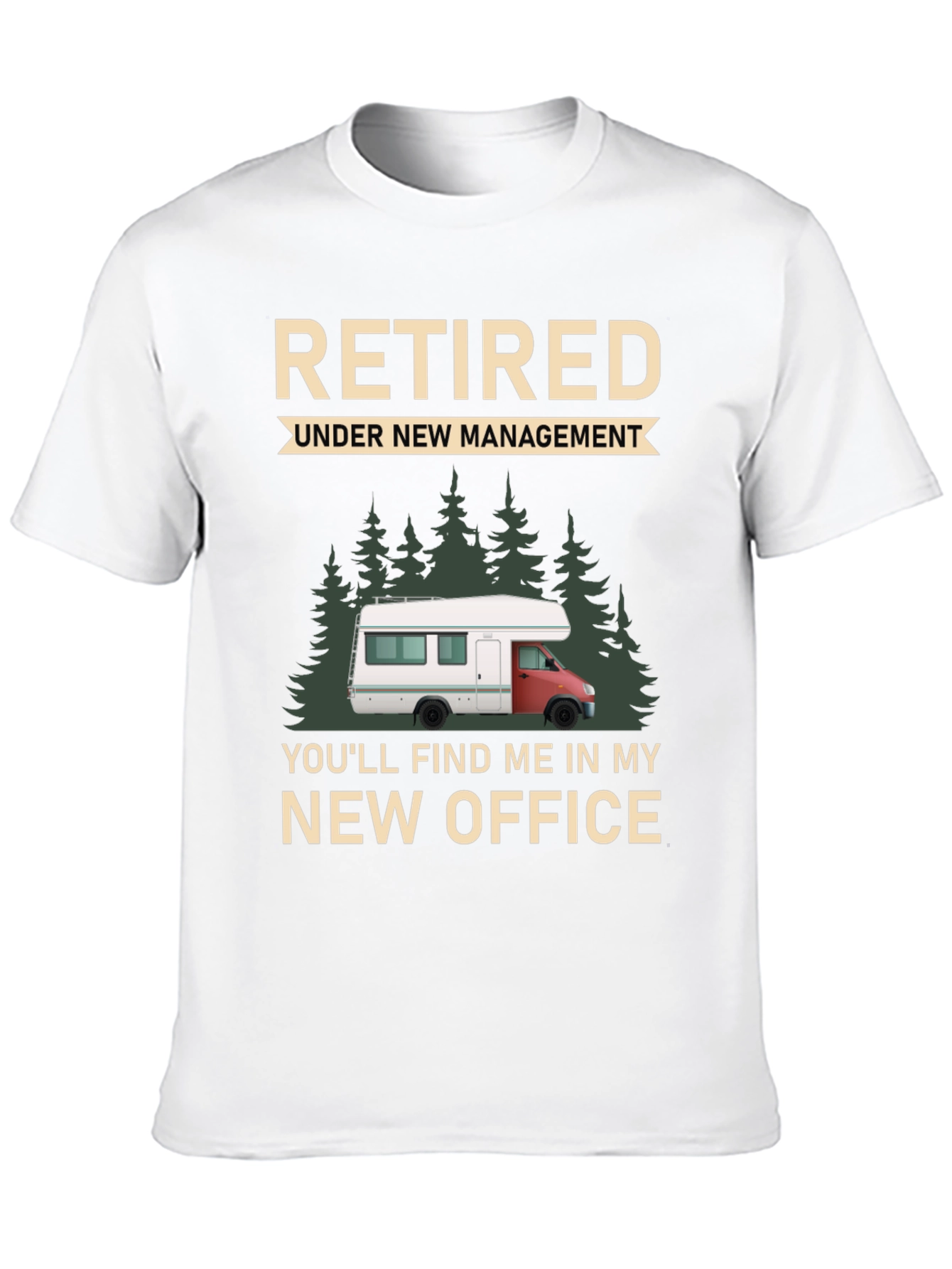 Retired Under New Management T-Shirt