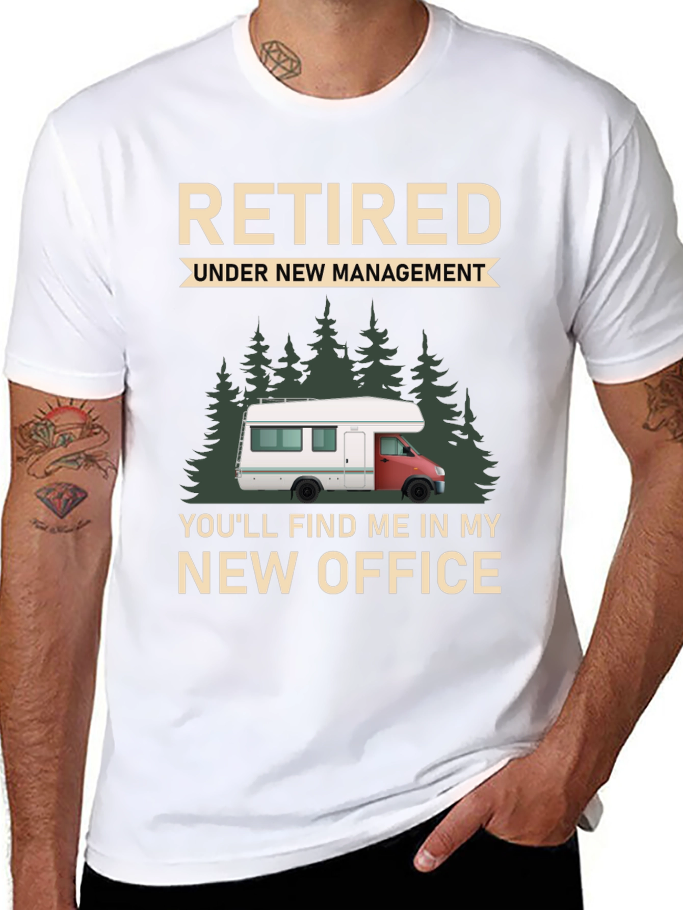 Retired Under New Management T-Shirt