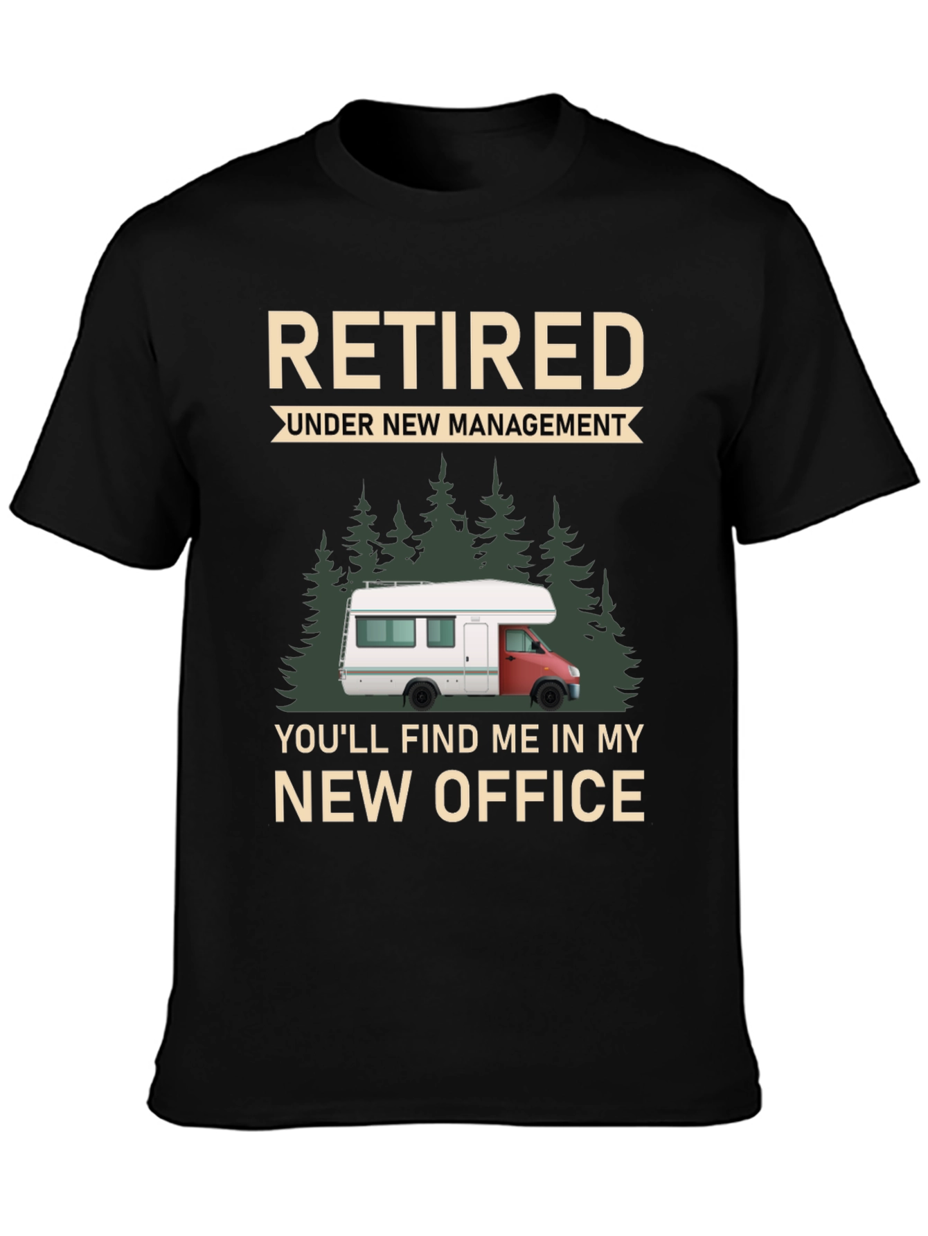 Retired Under New Management T-Shirt